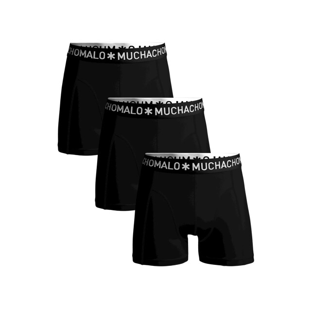 Muchachomalo Heren 3-pack boxershorts effen 1010SOLID185 large Muchachomalo Heren 3-pack boxershorts effen 1010SOLID185 large