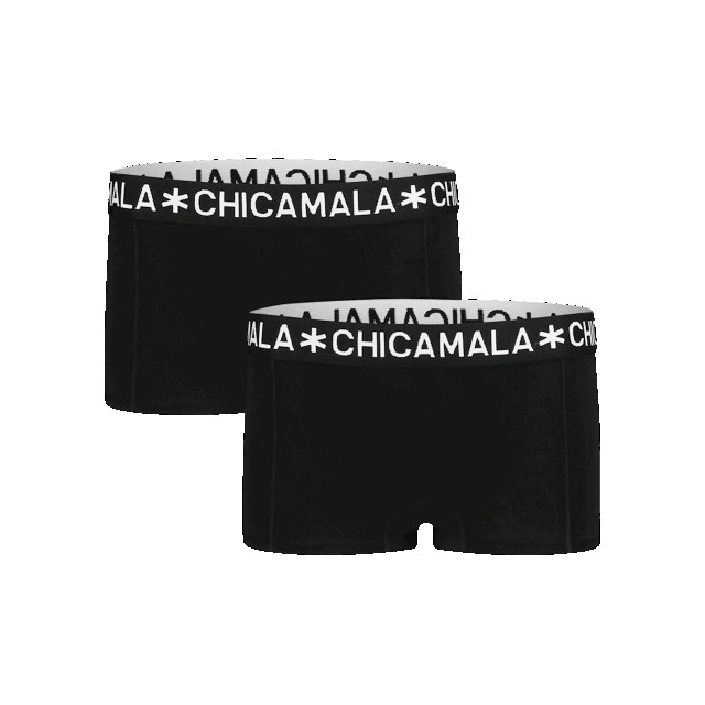 Muchachomalo Meisjes 2-pack boxershorts effen 1215JBASIC05 large