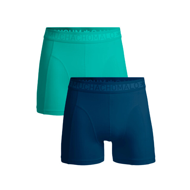 Muchachomalo Jongens 2-pack boxershorts effen SOLID1010-664J large