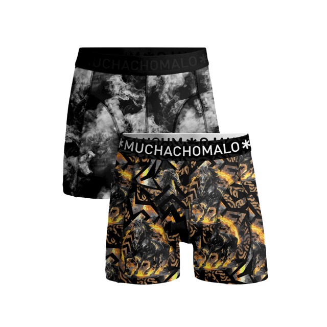 Muchachomalo Heren 2-pack boxershorts fire elements FIREELEMENTS1010-04 large Muchachomalo Heren 2-pack boxershorts fire elements FIREELEMENTS1010-04 large