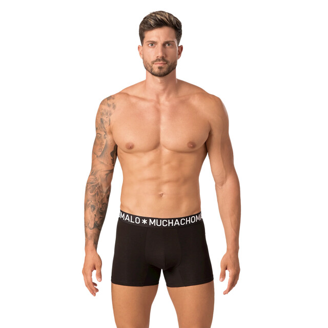 Muchachomalo Heren 3-pack boxershorts effen 1132COTTON05 large Muchachomalo Heren 3-pack boxershorts effen 1132COTTON05 large