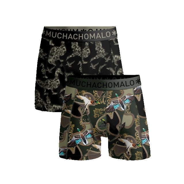 Muchachomalo Jongens 2-pack boxershorts man duck MANDUCK1010-04J large