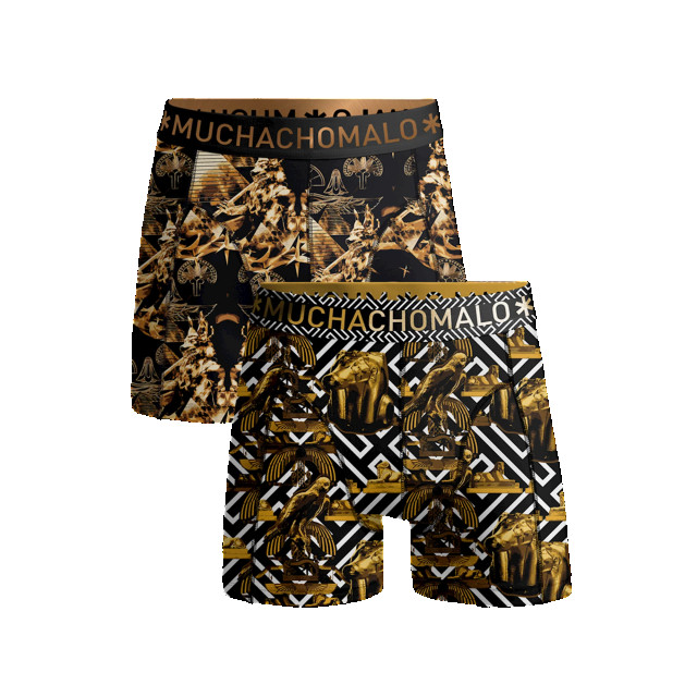 Muchachomalo Jongens 2-pack boxershorts myth egypt MYTHEGYPT1010-04J large