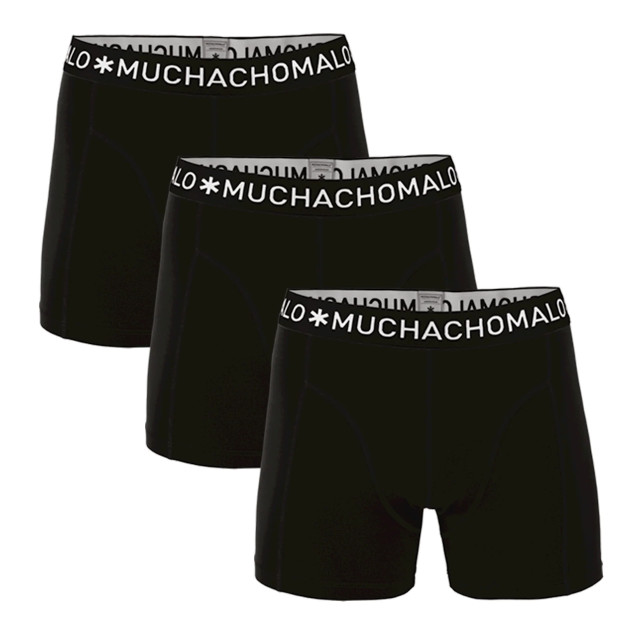 Muchachomalo Jongens 3-pack boxershorts effen 1010JSOLID185 large
