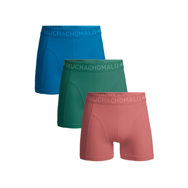 Muchachomalo Jongens 3-pack boxershorts effen SOLID1010-605J large