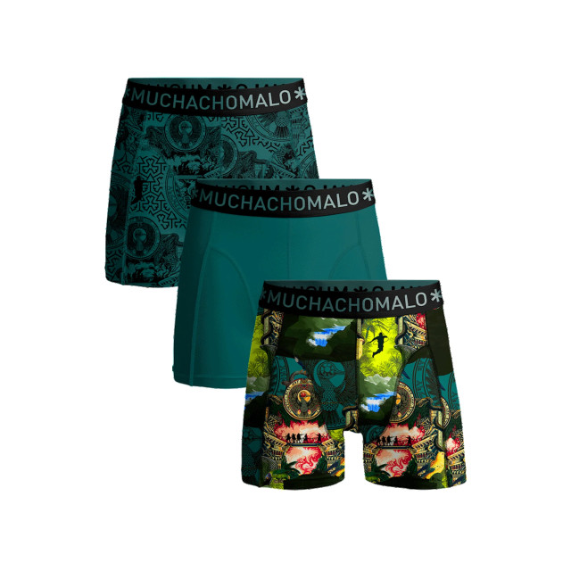 Muchachomalo Heren 3-pack boxershorts indiana INDIANA1010-07 large