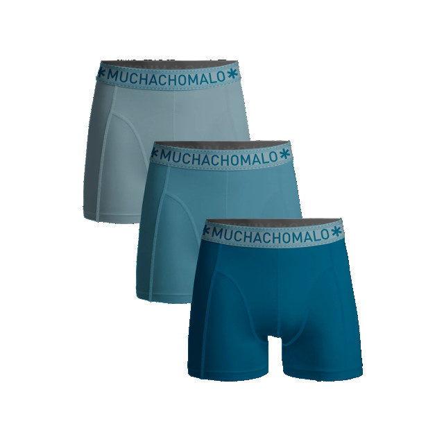 Muchachomalo Jongens 3-pack boxershorts effen SOLID1010-512J large