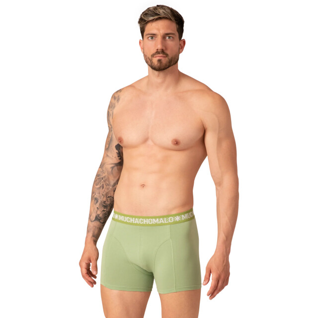 Muchachomalo Heren 10-pack boxershorts effen U-SOLID1010-901 large