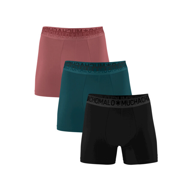 Muchachomalo Heren 3-pack boxershorts effen COTTON1132-69 large Muchachomalo Heren 3-pack boxershorts effen COTTON1132-69 large