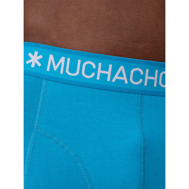 Muchachomalo Heren 2-pack boxershorts effen SOLID1010-618 large Muchachomalo Heren 2-pack boxershorts effen SOLID1010-618 large