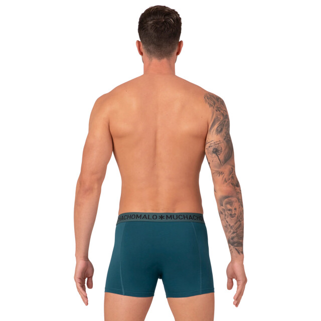 Muchachomalo Heren 2-pack boxershorts effen SOLID1010-575 large