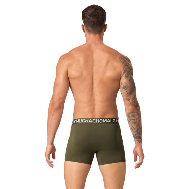 Muchachomalo Heren 3-pack boxershorts effen 1132COTTON06 large Muchachomalo Heren 3-pack boxershorts effen 1132COTTON06 large