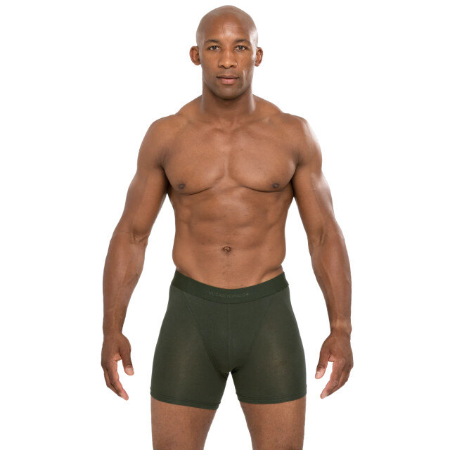 Muchachomalo Heren 2-pack boxershorts effen PIMA1124-14 large Muchachomalo Heren 2-pack boxershorts effen PIMA1124-14 large