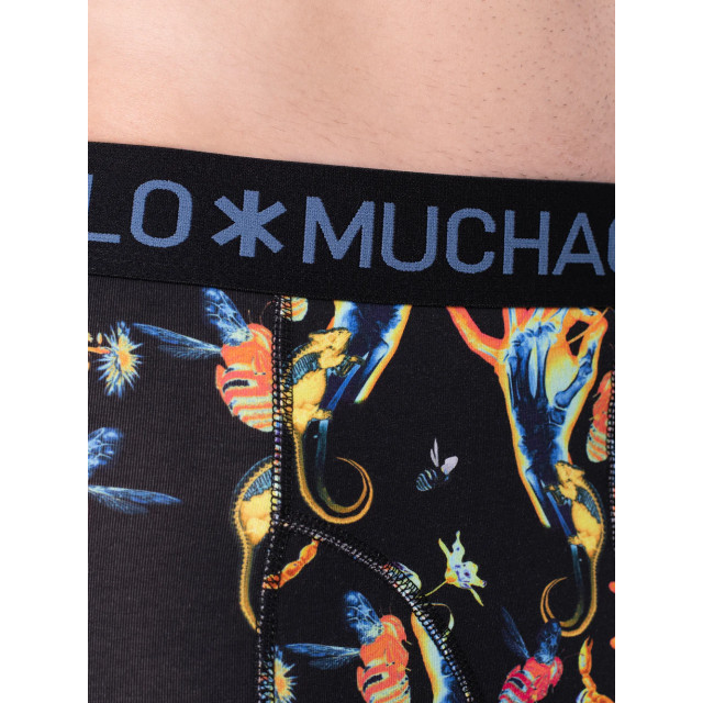 Muchachomalo Heren 12-pack boxershorts print/effen U-GOLDEN1010-10 large