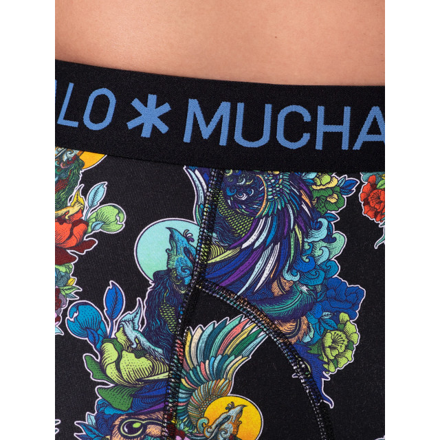 Muchachomalo Heren 10-pack boxershorts print/effen U-REMIX1010-13 large