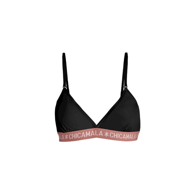 Muchachomalo Meisjes 1-pack triangle top effen SOLID1217-33J large