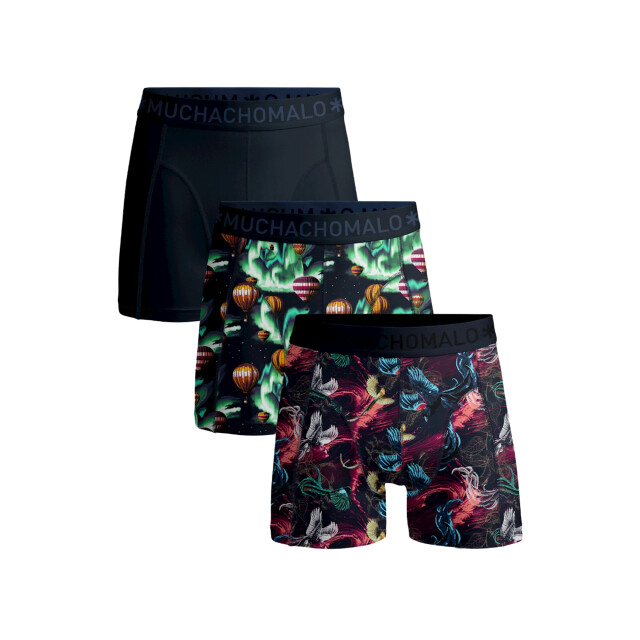 Muchachomalo Jongens 3-pack boxershorts air elements AIRELEMENTS1010-07J large