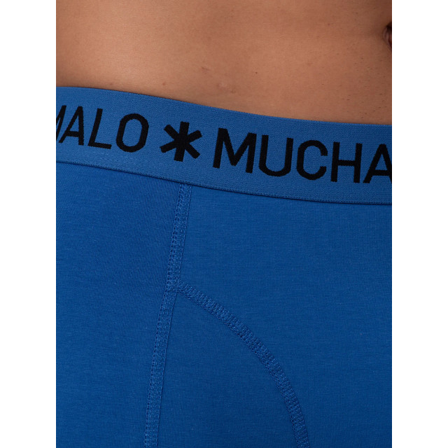 Muchachomalo Heren 3-pack boxershorts print/effen U-PAPAGAYO1010-01 large