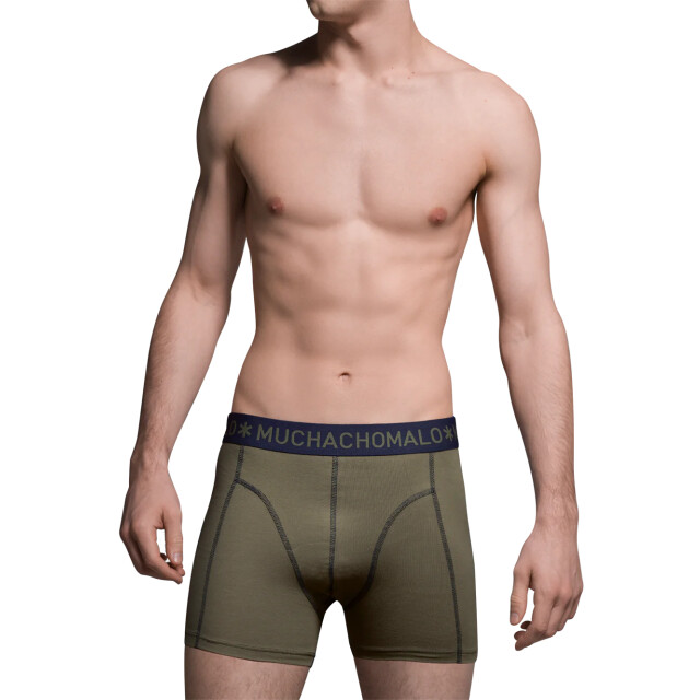 Muchachomalo Heren 3-pack boxershorts effen 1010SOLID186 large