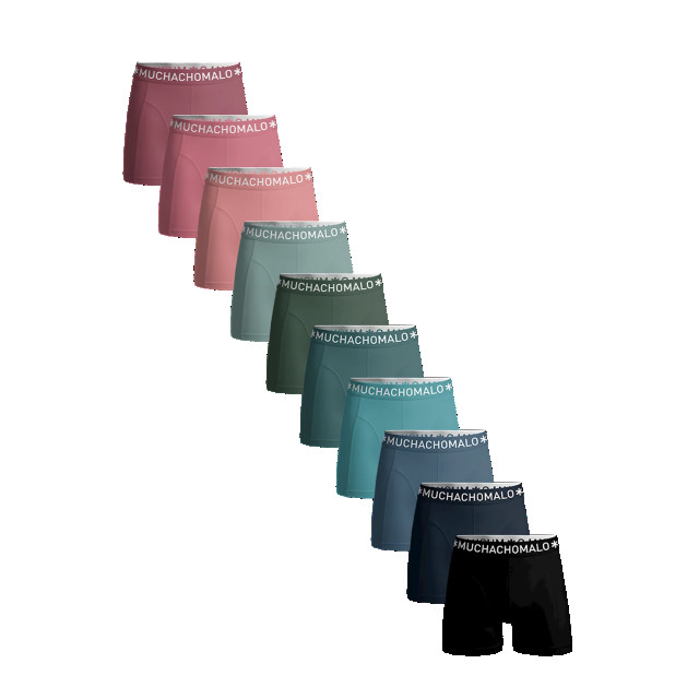 Muchachomalo Heren 10-pack boxershorts effen U-SOLID1010-895 large