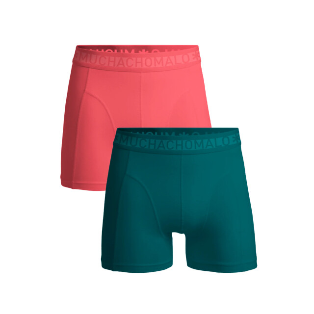 Muchachomalo Jongens 2-pack boxershorts effen SOLID1010-654J large
