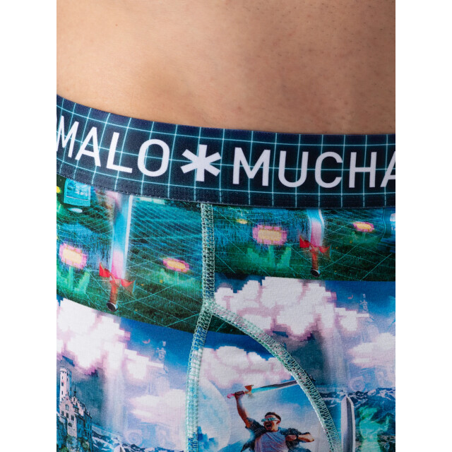 Muchachomalo Heren 3-pack boxershorts elebudha virtualreality BUDAVIR1010-07 large