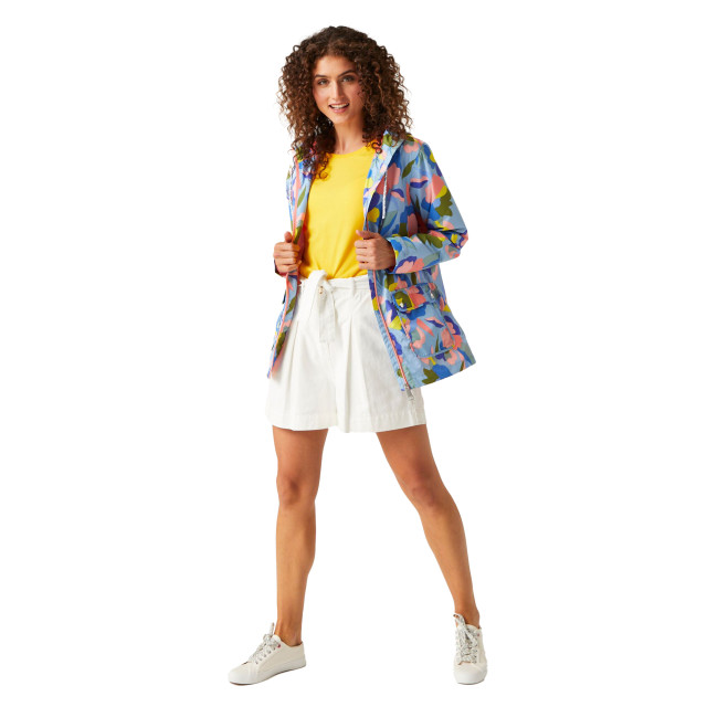 Regatta Dames bayletta abstract floral waterdichte jas UTRG10574_multicoloured large