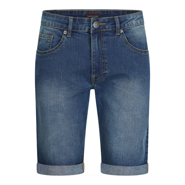 Cappuccino Italia Denim short dark wash cap-dnm-sho-dar-M large