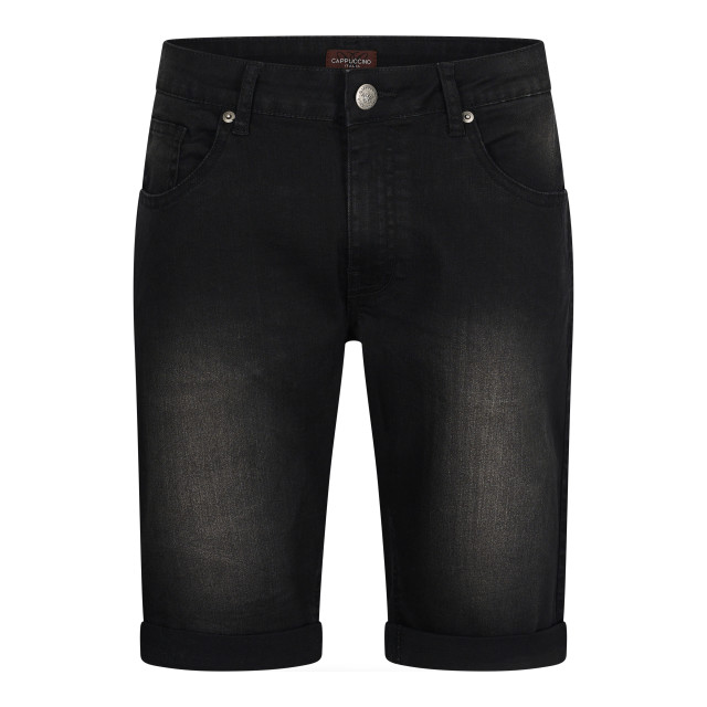 Cappuccino Italia Denim short black cap-dnm-sho-blk-M large