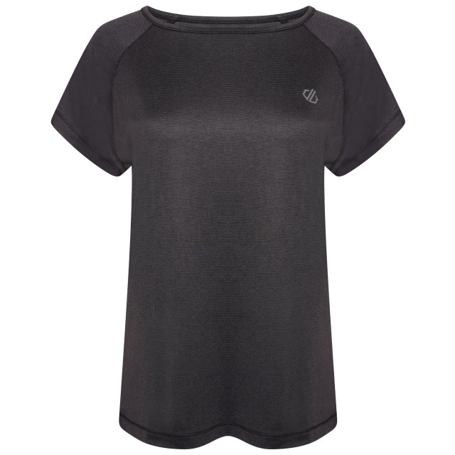 Dare2b Dames deftly marl workout t-shirt UTRG10525_black large