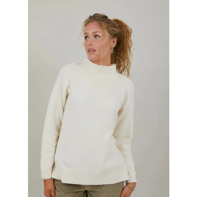 Coster Copenhagen Te boucle trui met hoge hals 8546754888008 large