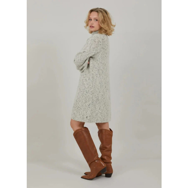 Coster Copenhagen Gemêleerde gebreide jurk met col 8567181934920 large