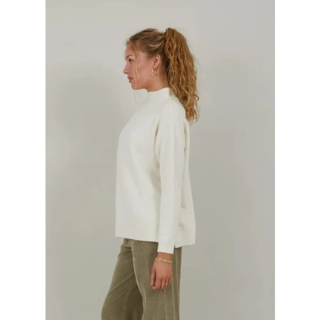 Coster Copenhagen Te boucle trui met hoge hals 8546754888008 large