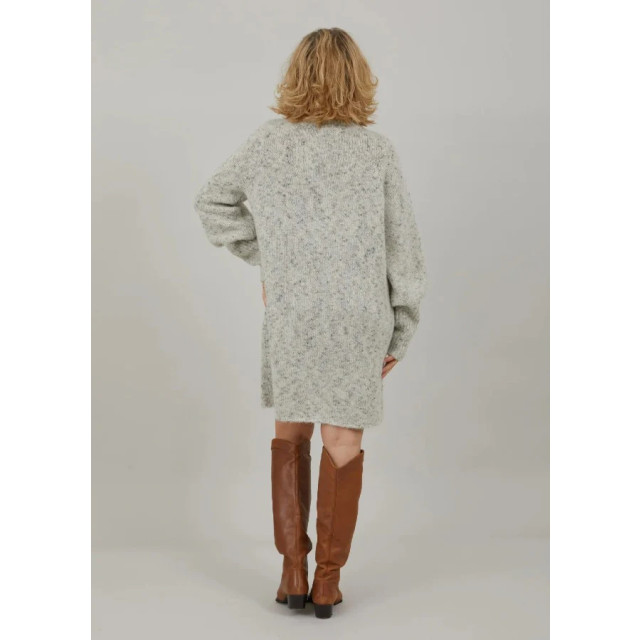 Coster Copenhagen Gemêleerde gebreide jurk met col 8567181934920 large