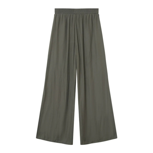 Grace & Mila Kaki satijnlook wijde pantalon matcha 8697958072648 large
