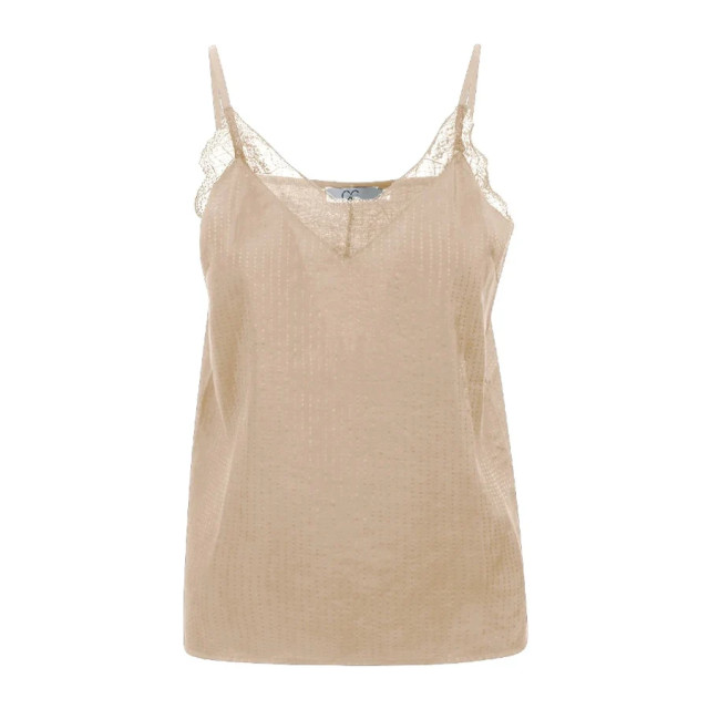 Coster Copenhagen Nude top met kant luna 8356582392136 large