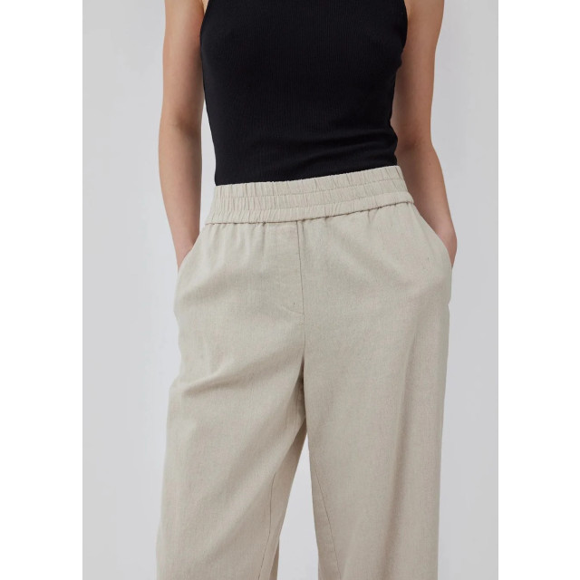 Modström Linnen pantalon honor Beige linnen pantalon Honor  large