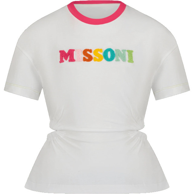 Missoni Kinder meisjes t-shirt <p>MU8A41Z0082100SS24</p><p>uitgesneden large