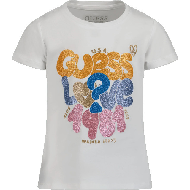 Guess Kinder meisjes t-shirt <p>GuessK4RI05K6YW43 large