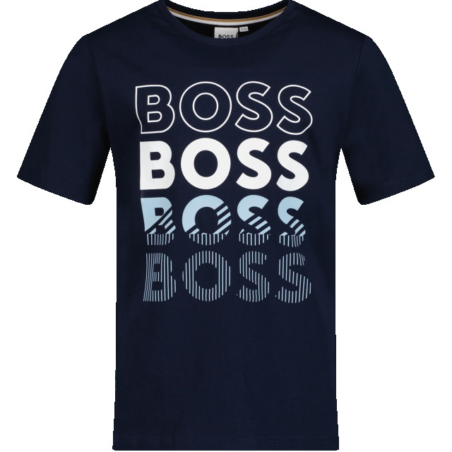 Hugo Boss Kinder jongens t-shirt <p>J50775849SS24</p><p>katoenent-shirt large
