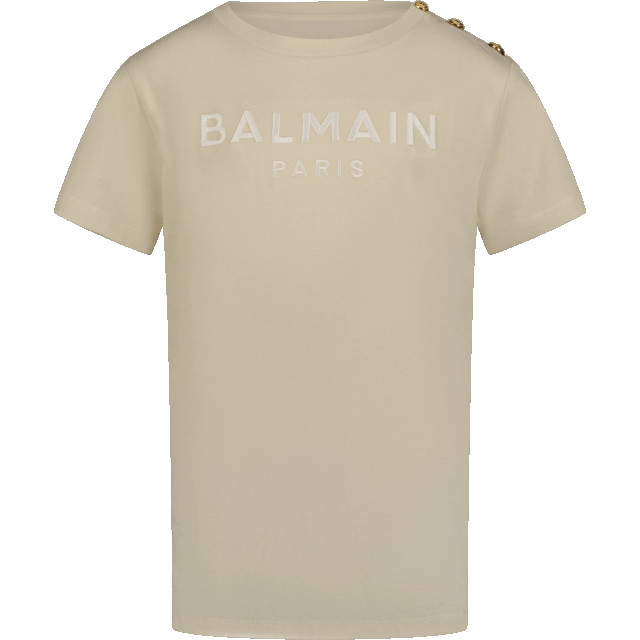 Balmain Kinder meisjes t-shirt <p>BalmainBU8A11Z1751 large
