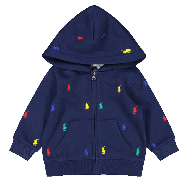 Polo Ralph Lauren Baby jongens vest <p>3208462095SS24</p><p>hoodiemet large