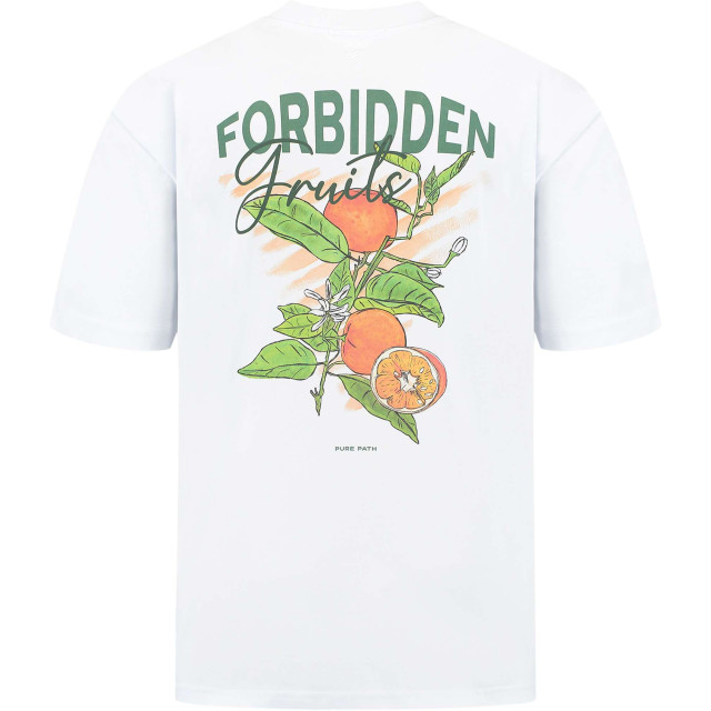 Pure Path Forbidden fruits t-shirt white 24020105-01 large