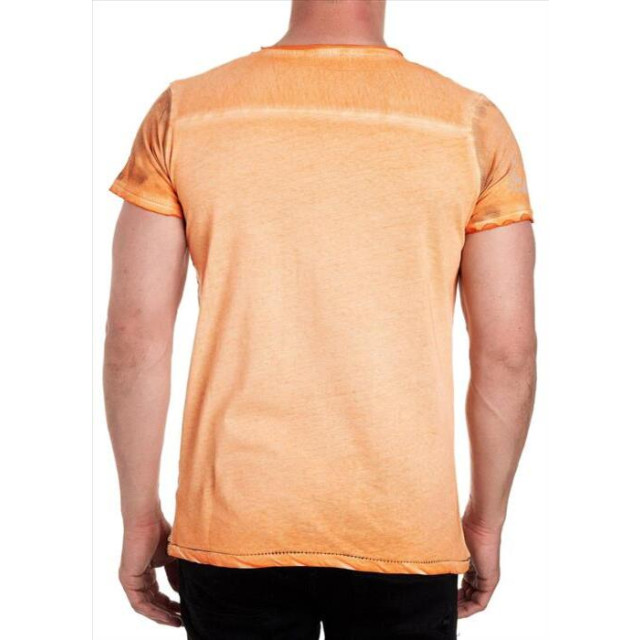 Rusty Neal heren t-shirt orange 15045 RN8-15045 large