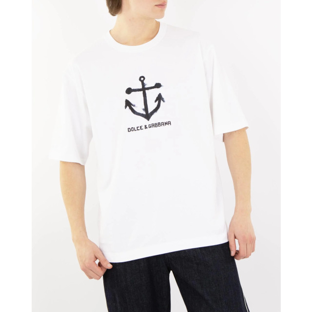 Dolce and Gabbana Heren marina logo t-shirt G8PB8T / G7K5W-W0800 large