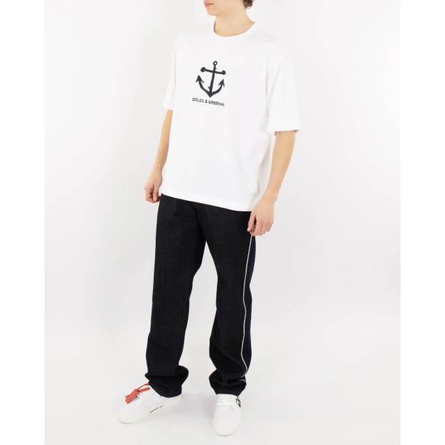 Dolce and Gabbana Heren marina logo t-shirt G8PB8T / G7K5W-W0800 large