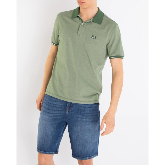 C.P. Company Heren logopatch polo 16CMPL189A006263G-649 large