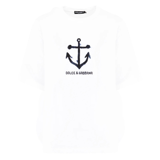 Dolce and Gabbana Heren marina logo t-shirt G8PB8T / G7K5W-W0800 large