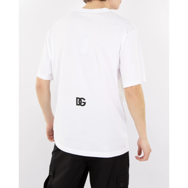Dolce and Gabbana Heren dg logo print t-shirt G8PN9T / G7M1C-W0800 large