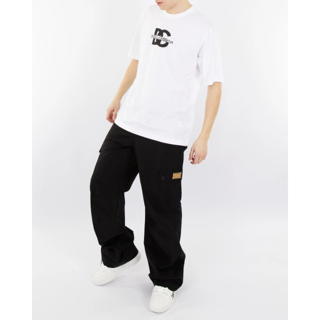 Dolce and Gabbana Heren dg logo print t-shirt G8PN9T / G7M1C-W0800 large